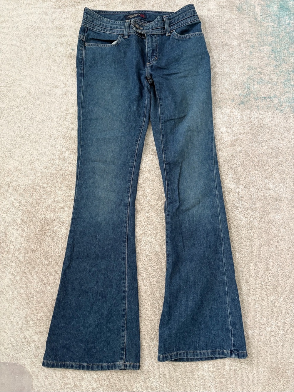 Women's Blue Flare Jeans
